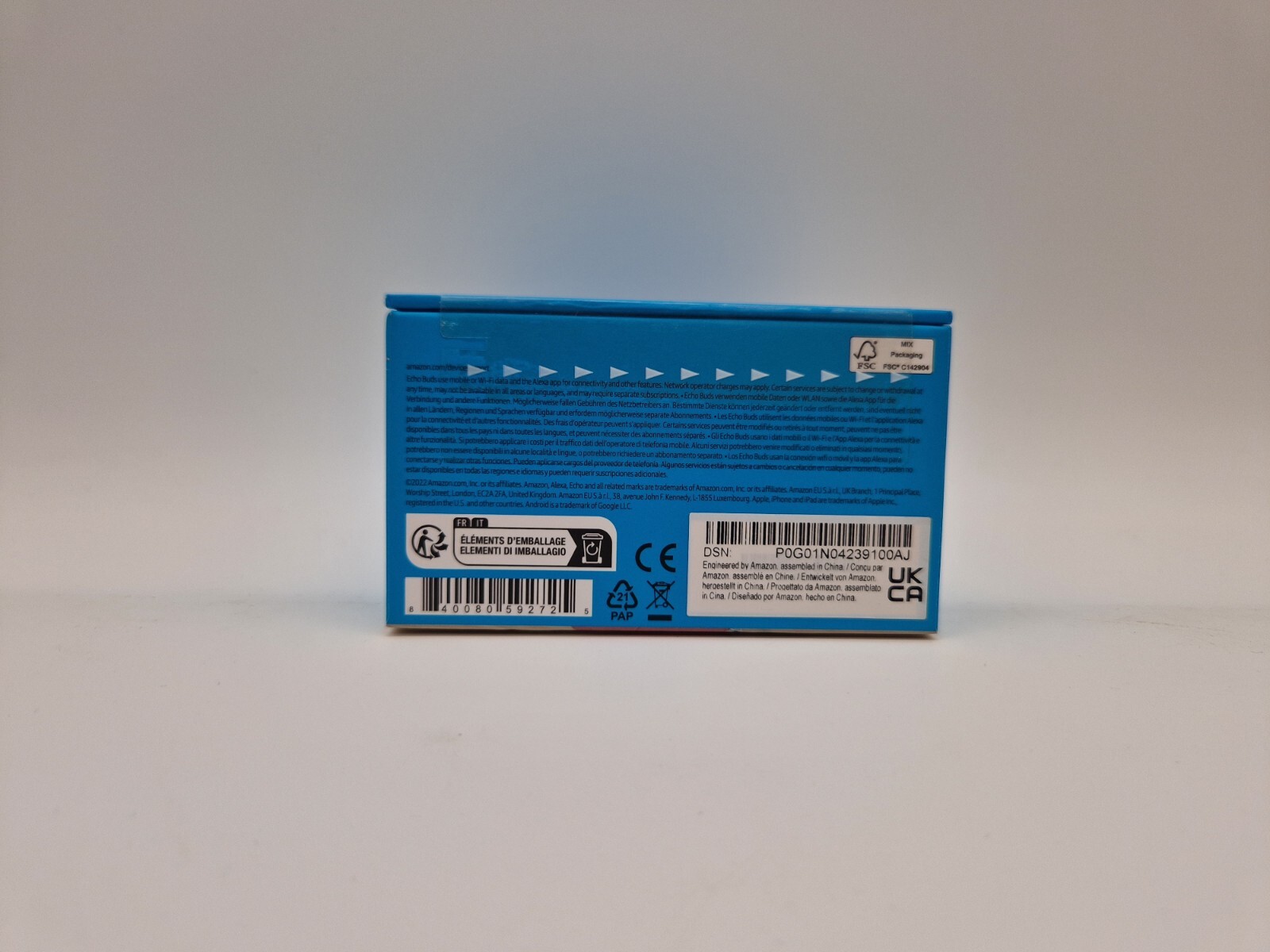 Thumbnail - Amazon Echo Buds 2.gen Bluetooth In-ear Kopfhörer Schwarz Neu