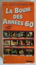 ▬►Coffret CASSETTES K7 BOUM ANNÉES 60 SHEILA_CLAUDE FRANÇOIS_CHAUSSETTES NOIRES