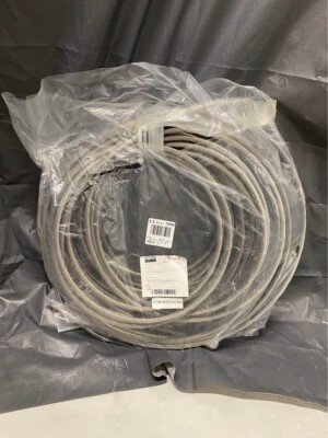 Dayton 2TAN1 3/8'' 100Ft Wire Rope 304 SS Cable 3500 lb WLL Lifting Heavy Dut NEW