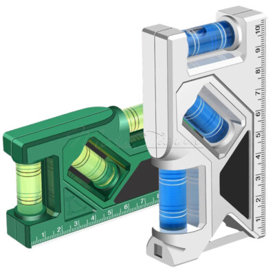 Mini Magnetic Level Gauge High-precision Horizontal Vertical Ruler Protractor
