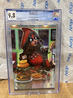 DEADPOOL #7 (NATHAN SZERDY VARIANT)(1ST DAUGHTER ELLIE AS DEADPOOL) Cgc 9.8