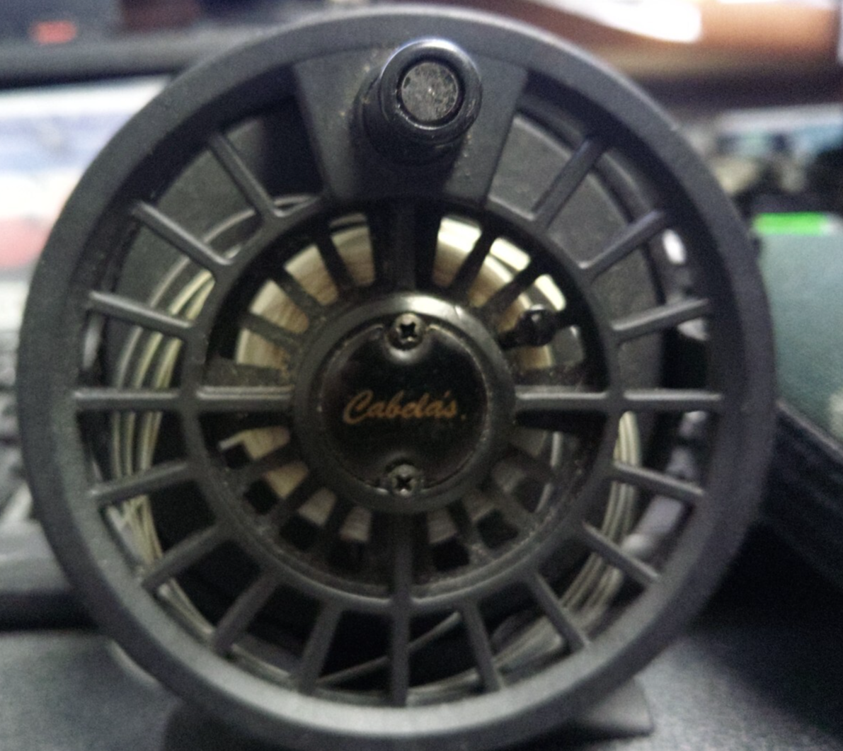 cabelas 567 fly reel line s8ze CABELA'S #567 FLY FISHING REEL 5,6,7 DUAL ADJUSTMENTS