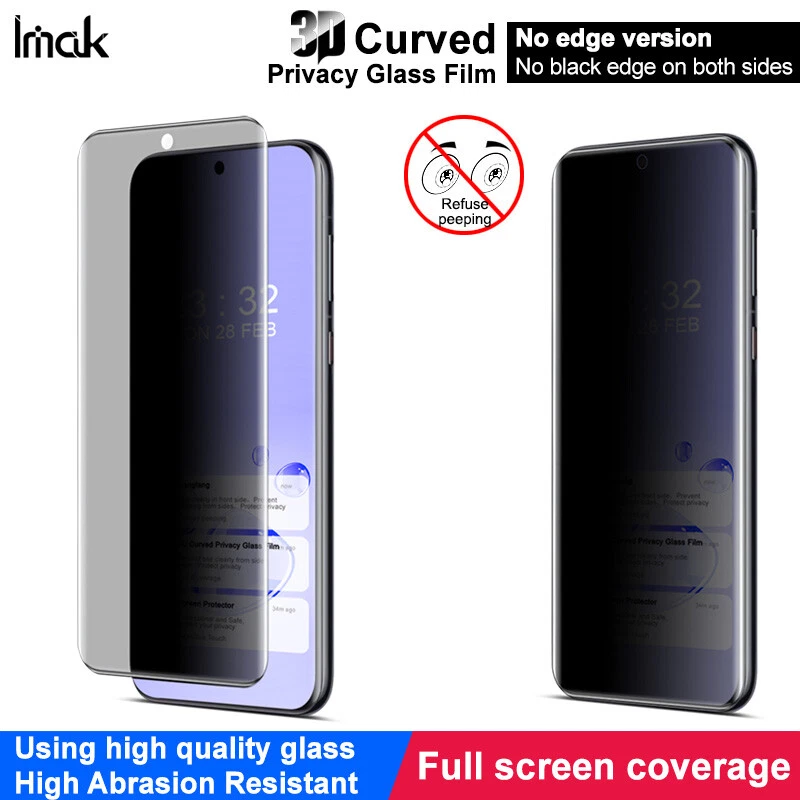 Protector de pantalla de privacidad sin vidrio para Huawei Pura 70 Ultra Pro+ imak 3D Foto 4 de 4