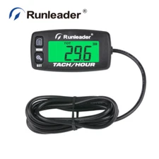 Self Powered Hour Meter Tachometer Backlights for Generator Vehicles UTV ATV
