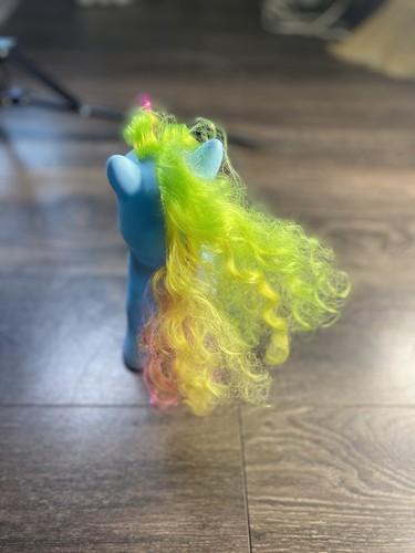 My Little Pony Large 9” Rainbow Green/Yellow/Green Hair - Picture 5 of 9