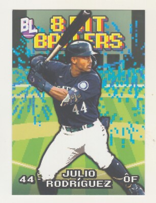 2023 Topps Big League 8 BIT BALLERS #8B-15 JULIO RODRIGUEZ Seattle Mariners