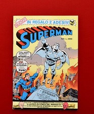 SUPERMAN # 1 CON ADESIVI  EDIZ. CENISIO   "OTTIMO/EDICOLA"