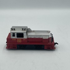 TYCO HO Scale Santa Fe ATSF 241 Diesel Yard Switcher Locomotive