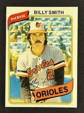 1980 Topps Billy Smith Baltimore Orioles #367