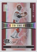 2006 Donruss Elite Back to the Future Red 5/250 Carson Palmer Boomer Esiason 0b5