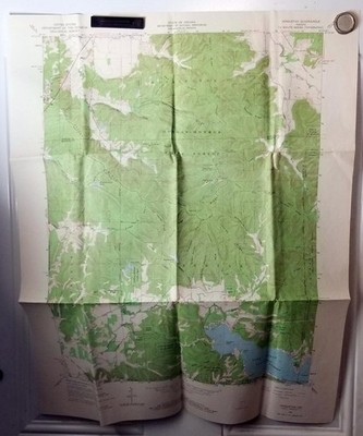 1961 Orig USGS Topo Map Hindustan INDIANA Quad 7.5' 1:24000 Scouts Folded