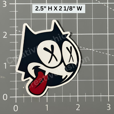 NEW Felix The Cat Vinyl Sticker #4