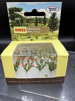 Tasma Mini Modelleisenbahn Display Kletterrosen Blumen - 00923 - Spur N