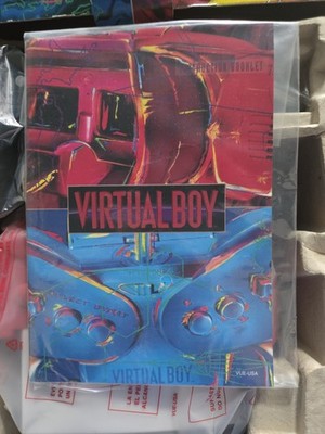 Nintendo VUE-S-RA01 Virtual Boy Video Game Console - Red/Black
