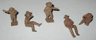 Marx 1950s Roy Rogers Mineral City Special Poses Cowboys Color Matched