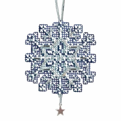 Star Crystal Beaded Cross Stitch Kit Mill Hill Sow Crystals 2012 MH162302