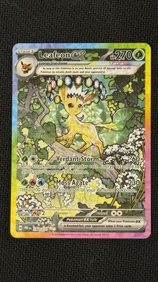 Leafeon ex 144/131 Sv: Prismatic Evolutions Holo Possible 10