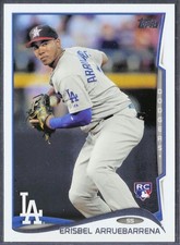 2014 Topps Update - SP Photo Variation Erisbel Arruebarrena (Throwing) #US-196