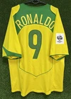 RONALDO #9 MEN BRAZIL BRASIL 2004/2006 FOOTBALL SOCCER SHIRT JERSEY SIZE 2XL XXL