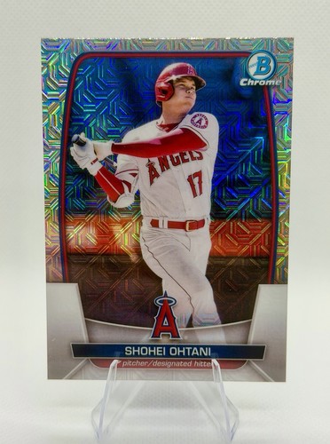 2023 Topps Bowman Chrome - Shohei Ohtani Refractor Mojo #51 SP - Angels