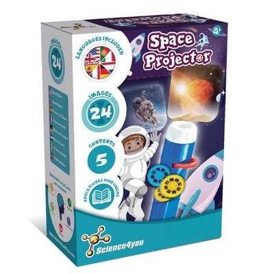 Science4you Weltraum Taschenlampe und Projektor für Kinder ab 4+ Jahren - Solar M, mehrfarbig 