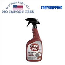 RustAid 32 oz. Rust Remover Spray for Removing Rust on Iron and Steel Surfaces