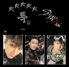 Stray Kids Bang Chan '5-Star' Version A, B, & Digipack Five Star Photocards SKZ