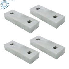 4 Pack For 6" Vises Vise Jaws Reversible Aluminum Soft Jaws 6" 2" 1"