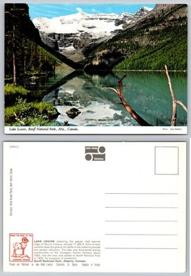 Lake Louise Banff National Park Alberta Canada John Hinde Chrome Postcard