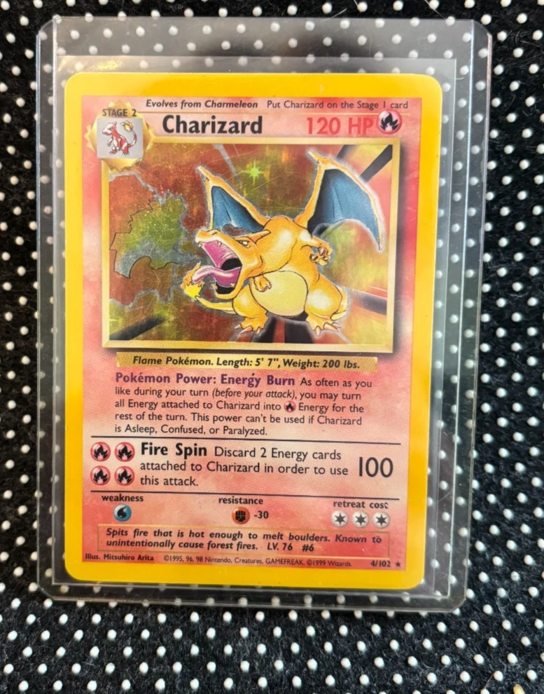 Pokémon Charizard Base Set Cards for sale - eBay