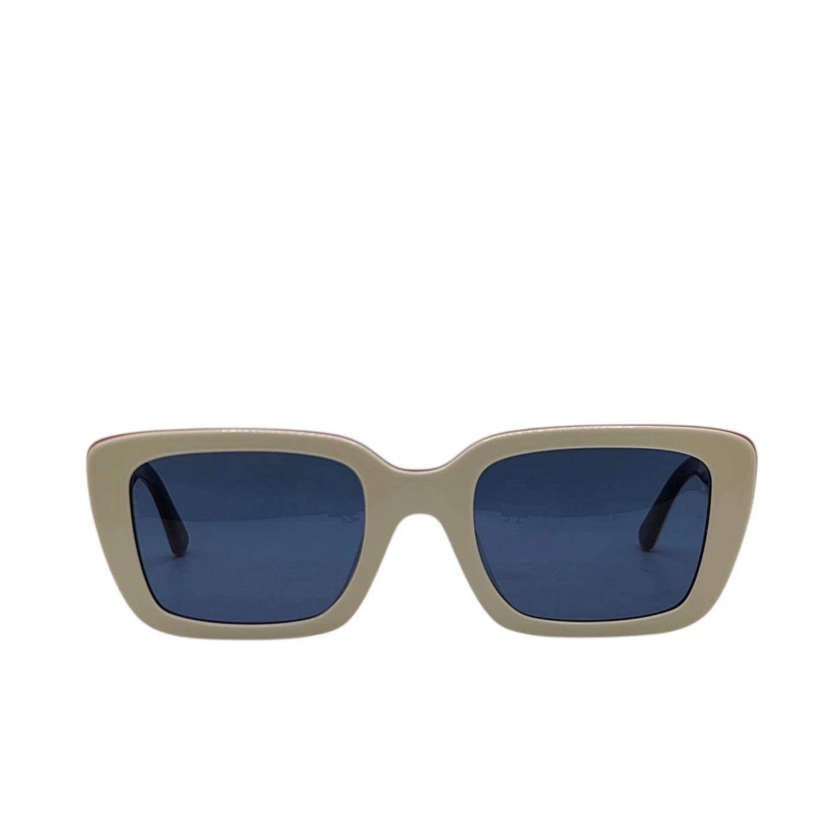 NWT! NEW! Tory Burch Kira Oversized Geometric Sunglasses -Tran Navy /Dark Blue Tory Burch Sunglasses Women main image 3