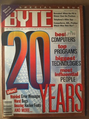Byte Magazine - Special Issue - 20 Years (1995)