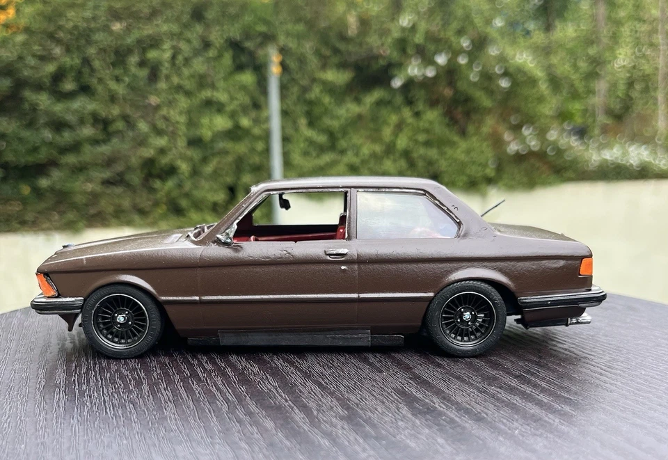 1977 BMW 323i E21 1/24 Fujimi Finished Scale Model Car - Image 3 of 4