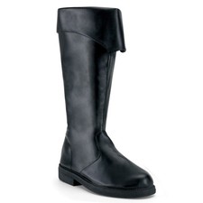 Pleaser Funtasma Pirate Captain Cremallera Lateral Botas Hasta la Rodilla Hombres 105