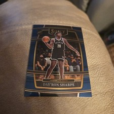 2021-22 Panini Select Basketball Day'Ron Sharpe Rookie Card #33 Brooklyn Nets
