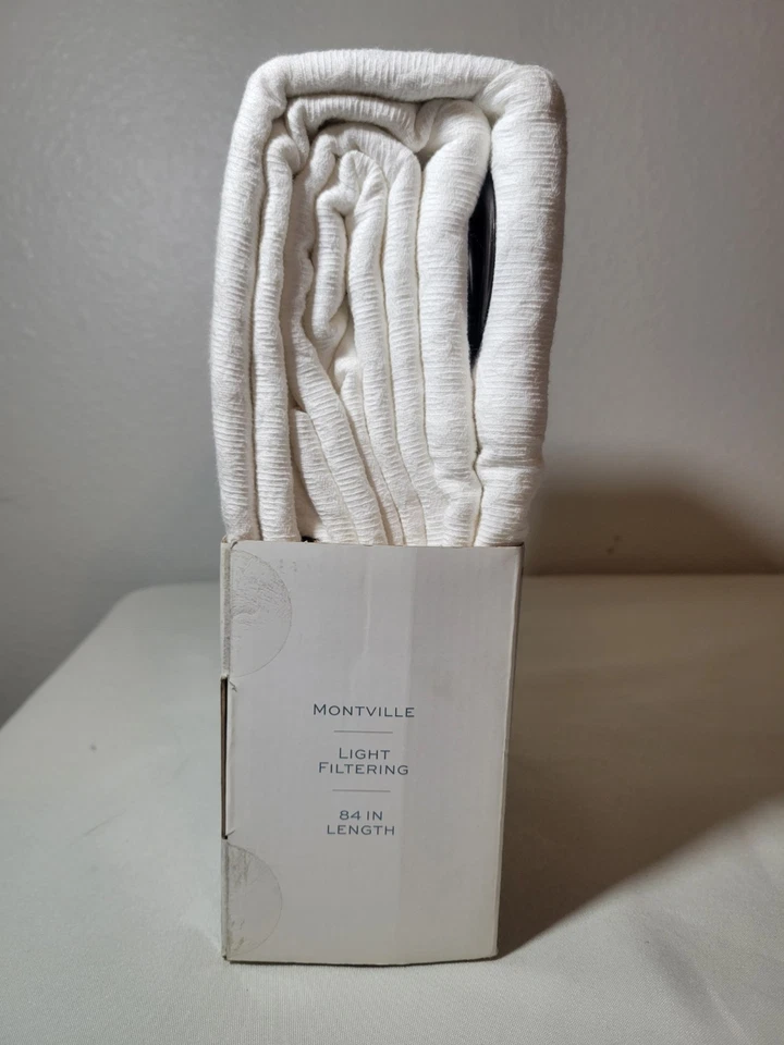 Wamsutta Montville Panel Ojal Cortina 50"x84". (100% algodón). Nuevo  Foto 4 de 4