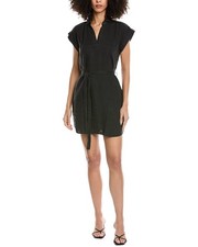 Bella Dahl Belted Tunic Linen Shirtdress Women's