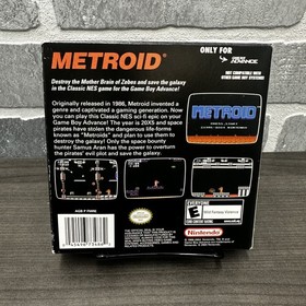 Metroid Classic NES Series (Game Boy Advance | GBA) Authentic BOX ONLY