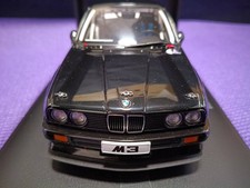 AUTOart BMW M3 E30 DTM Plain Body Black 1/18 Excellent JAPAN