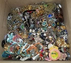 Vintage/Retro/Modern Costume Scrap/Upcycle Grab Jewelry Lot (BOX E) ~ 18.2 LBS