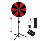 WinSpin 24" Floor Stand Modular Prize Wheel 12 Slots w/ 12Pcs Replacement Panels — photo 1