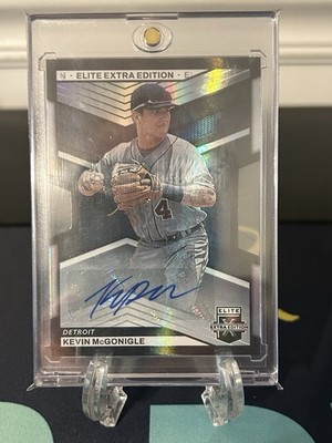 Kevin McGonigle 2023 Panini Elite Extra Edition #100 Rookie RC Auto Die-Cut /399