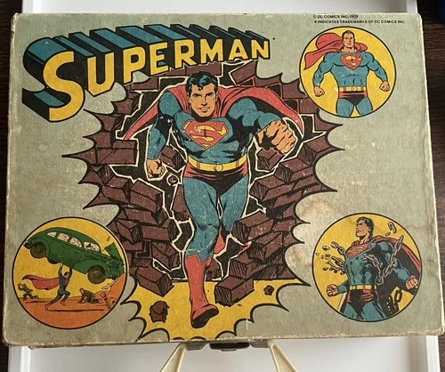 VINTAGE SUPERMAN DC COMICS RECORD PLAYER TESTED WORKS 1978 KRYPTON REEVES Read