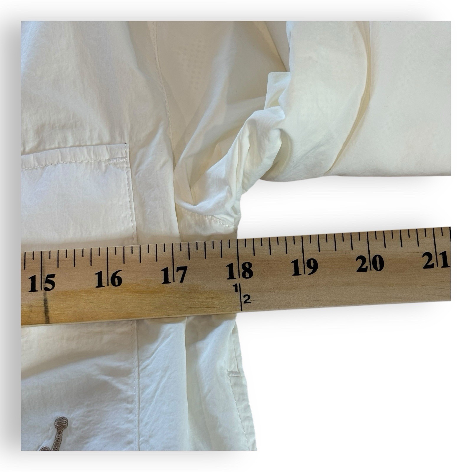 Jordan Coaches Jacket Water Resistant Snap Windbreaker Sail Girls sz L NWT $75 thumbnail 10