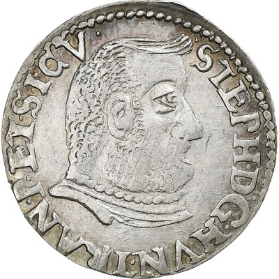 Principality of Transylvania, István Bocskai, 3 Garas, 1606, Silber, SS