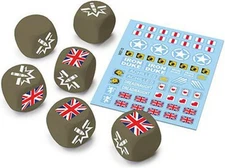 Gale Force 9 World of Tanks WOT13 British Dice and Decals
