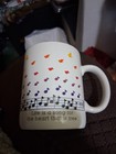 Vintage Hallmark Music Note Life is A Song for The Heart That Is Free Coffee Cup — photo 1