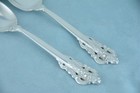 2 Wallace Grande Baroque Sterling Silver 6-1/4" Teaspoons No Monogram — photo 4