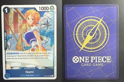 NAMI (050) OP09-050 RARE EMPERORS IN THE NEW WORLD ONE PIECE NEAR MINT