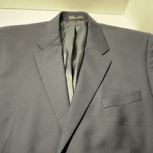 MICHAEL KORS Mens Blazer Sport Coat Casual Size 46S Black Wool - Bild 9 von 11